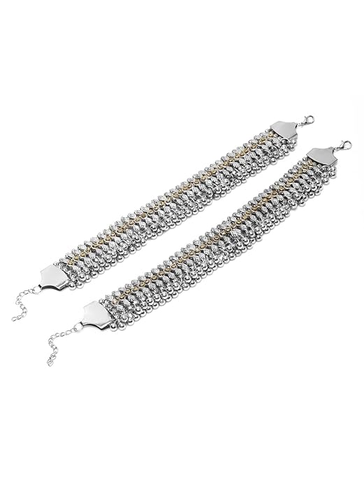 YouBella Jewellery German Silver Plated