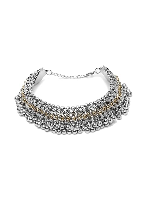 YouBella Jewellery German Silver Plated