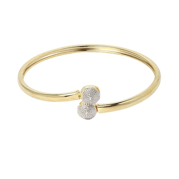 ZENEME Jewellery Set Gold Plated American Diamond Traditional Stylish Pendant Set, Ring, Bracelet with Earring Jewellery for Women & Girls