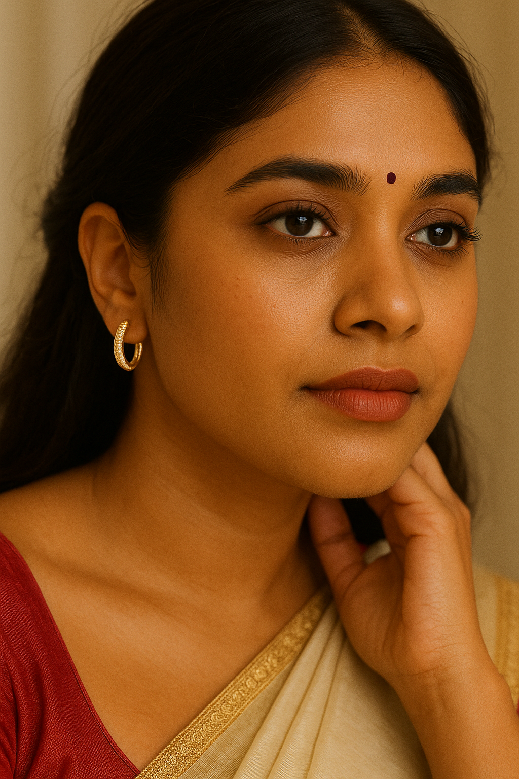 Shining Diva Fashion 18k Rose Gold Plated Latest Fancy Stylish Copper Zircon Bali Earrings for Women and Girls