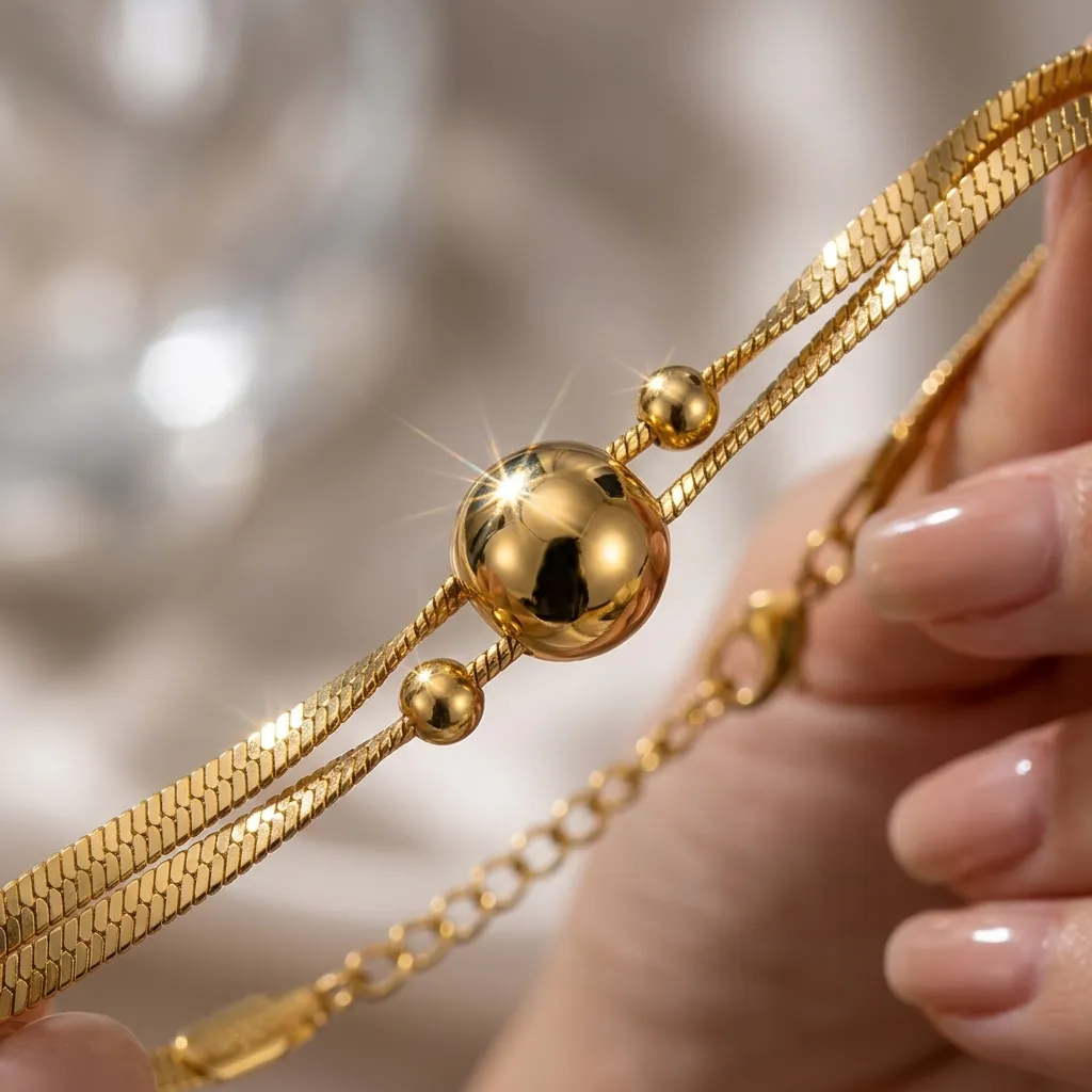 Serpent Luxe Bracelet | Stainless Steel | 18K Gold Plated | Anti Tarnish