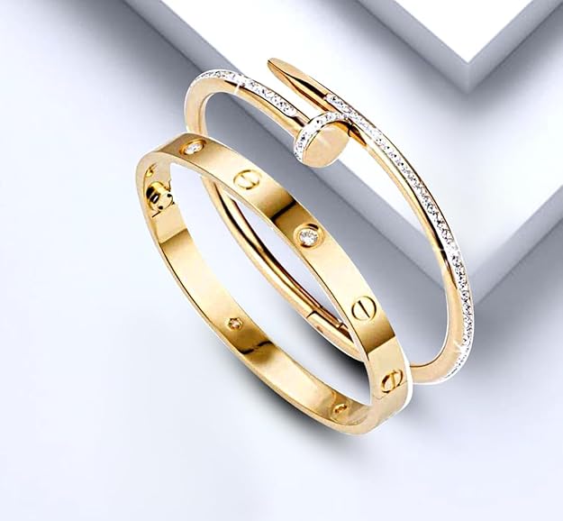 MEENAZ bracelet for women Bangles for women Anti Tarnish Stylish Bracelet for girls